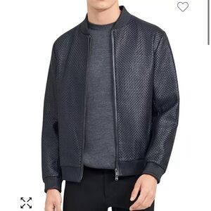 Theory leather jacket for men XL